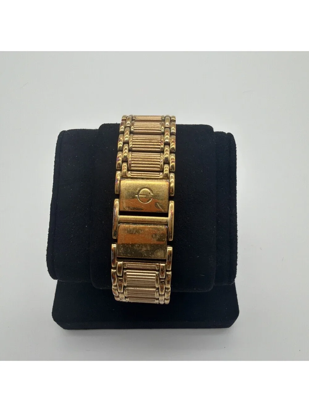 ELGIN MEN'S GOLD-PLATED QUARTZ WATCH-MODEL FG159N-JAPAN MOV'T-NEEDS BATTERY